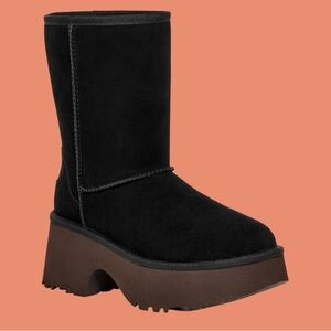 UGG-Classic New Heights Short Boot-Black-NWOT
No Box